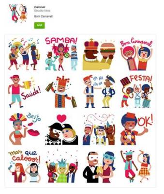 carnaval stickers
