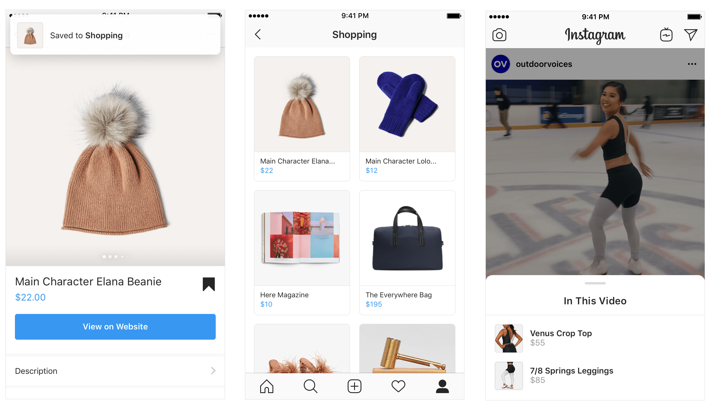 Instagram フィードにおける動画投稿の対応など ショッピング機能のアップデートを発表 Facebookについて