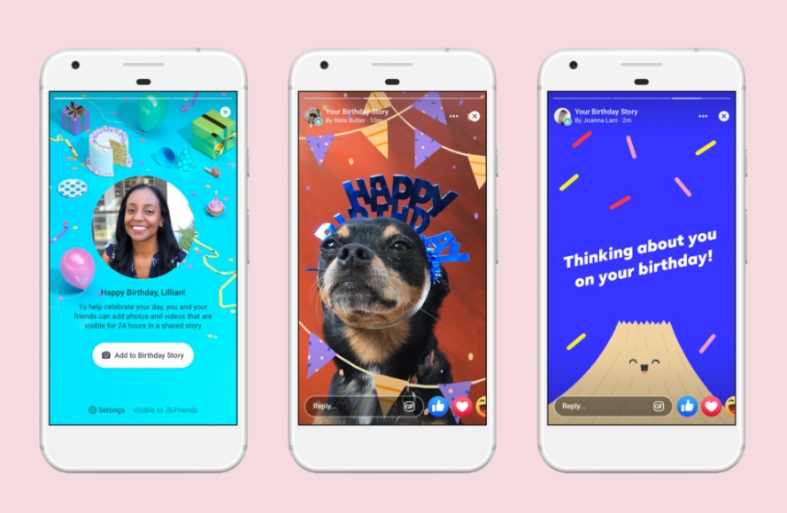 Facebookストーリーズの新機能で充実した誕生日を Facebookについて