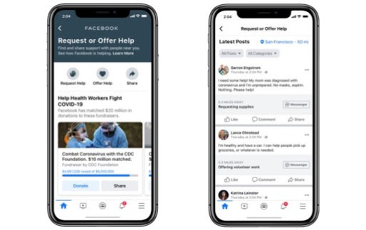 新型コロナウイルスから人々を守るための取り組みおよび情報提供について Facebookについて 新型コロナウイルスから人々を守るための取り組みおよび情報提供について Facebookについて