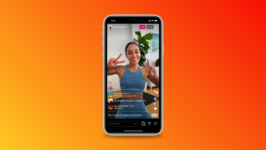 バッジ機能の国内テストを開始 クリエイターがinstagramライブで収益を得られるように Facebookについて