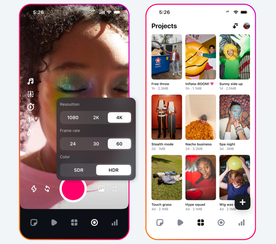 Edits, la herramienta para crear videos desde tu teléfono | Acerca de Meta, image size:960x851