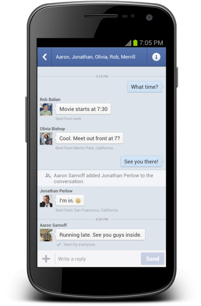 Messenger Screenshot 2