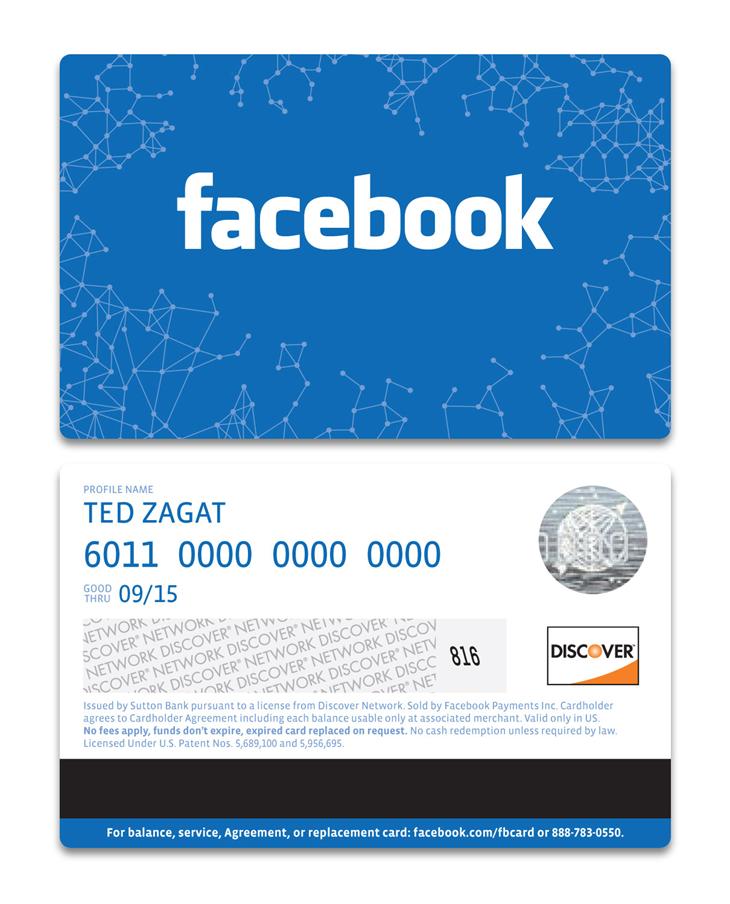 Introducing The Facebook Card A New Type Of Gift Card About