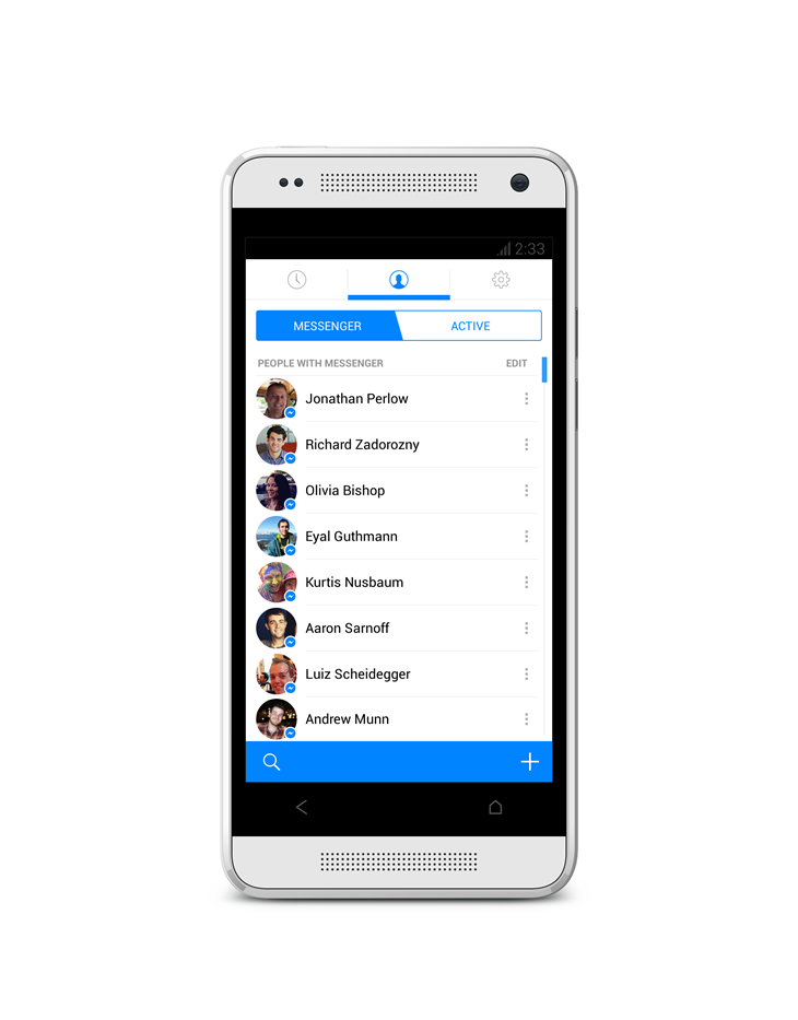 Testing a New Messenger Experience on Android