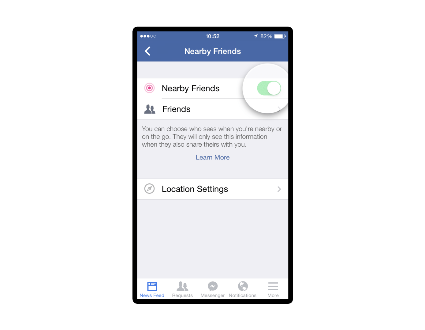 Introducing A New Optional Feature Called Nearby Friends