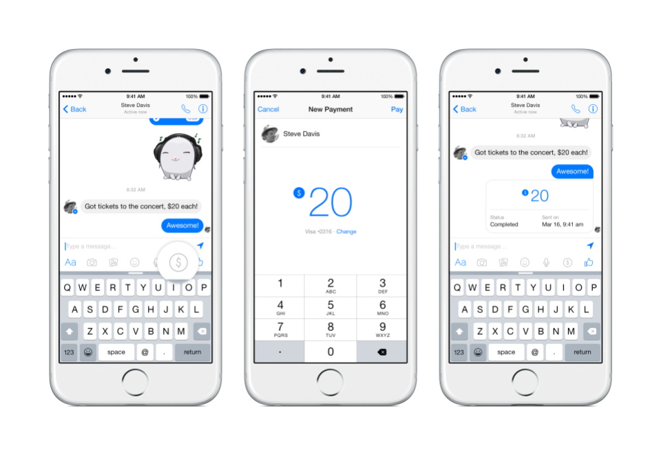 Messenger Payments