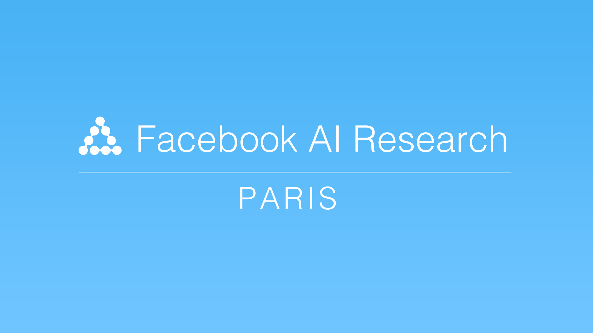 facebook ai research