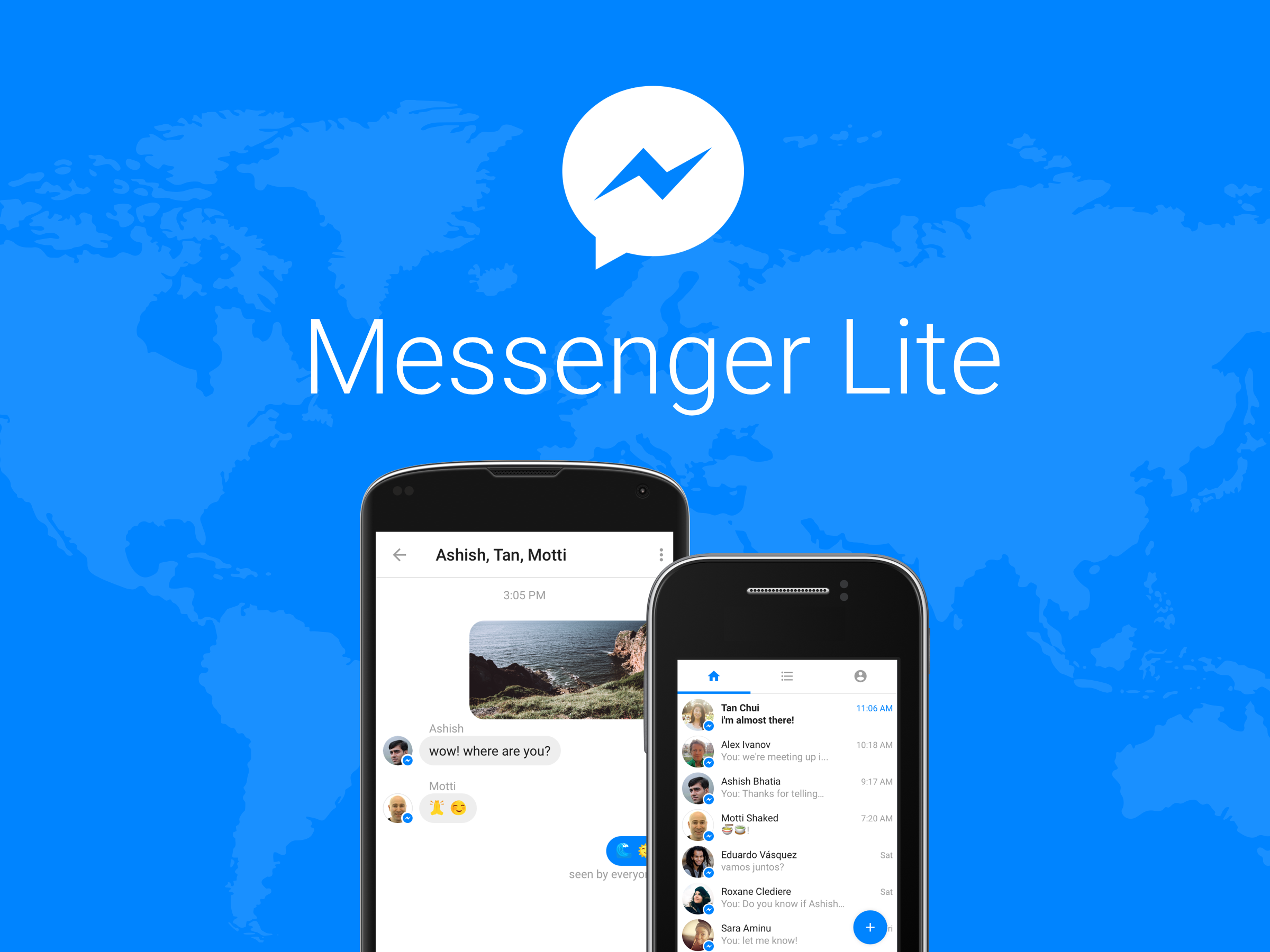 Empowering the World to Stay Connected: Introducing Messenger Lite - About  Facebook