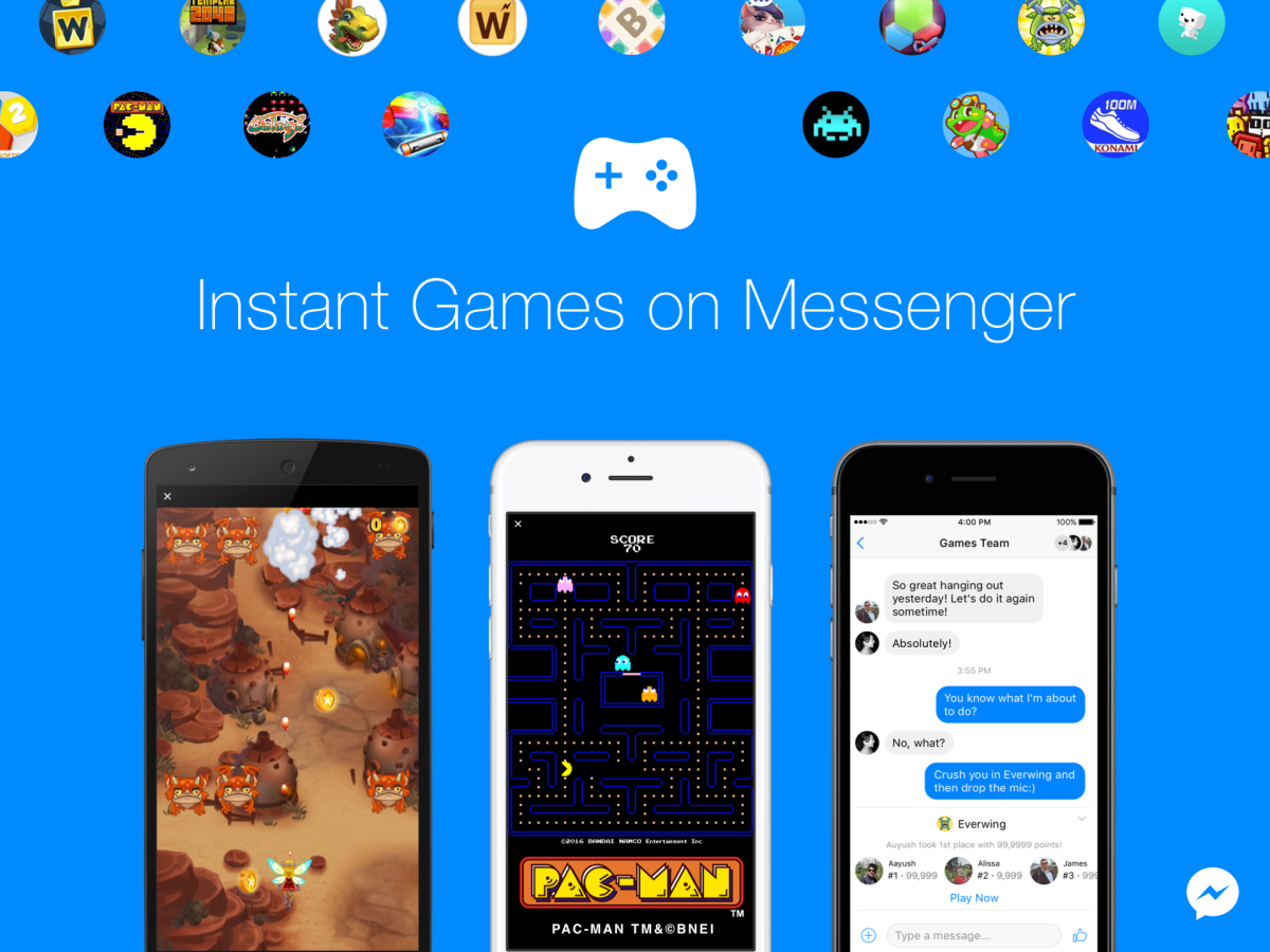 Game On: You Can Now Play Games On Messenger | Meta