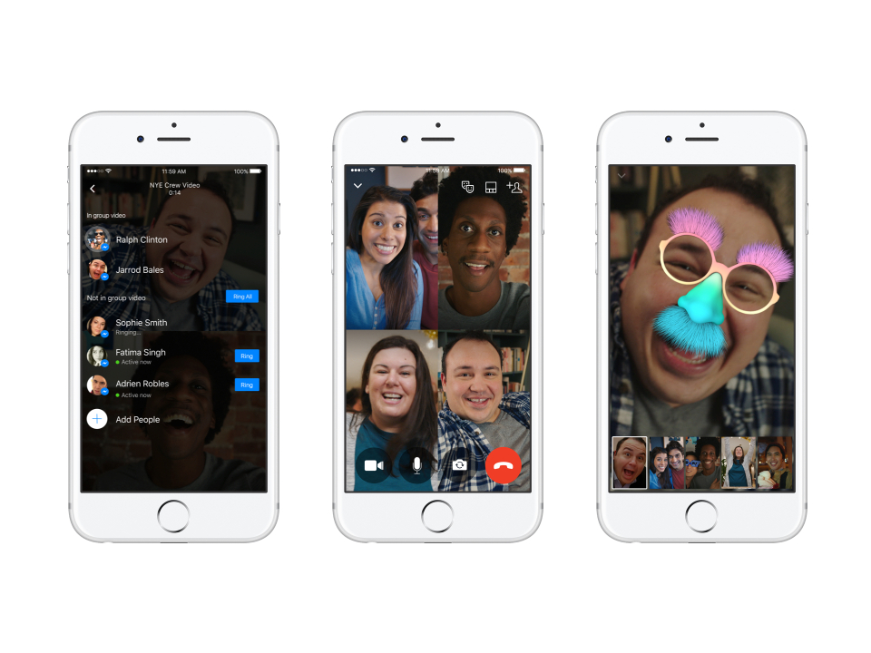 Introducing Group Video Chat in Messenger