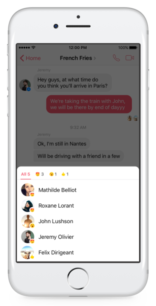 Introducing Message Reactions And Mentions For Messenger