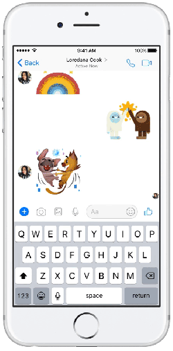 Giphy + Messenger, Giphy's First Mobile App, Brings GIF Search To Facebook  Messenger