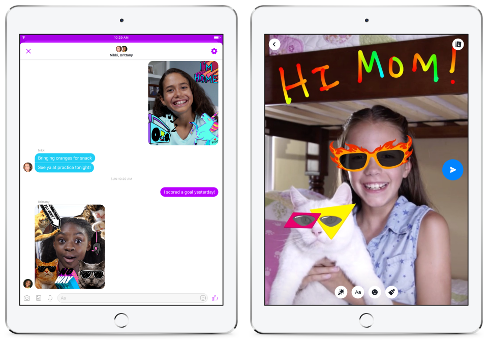 Messenger Kids - Try out the drawing game on Messenger