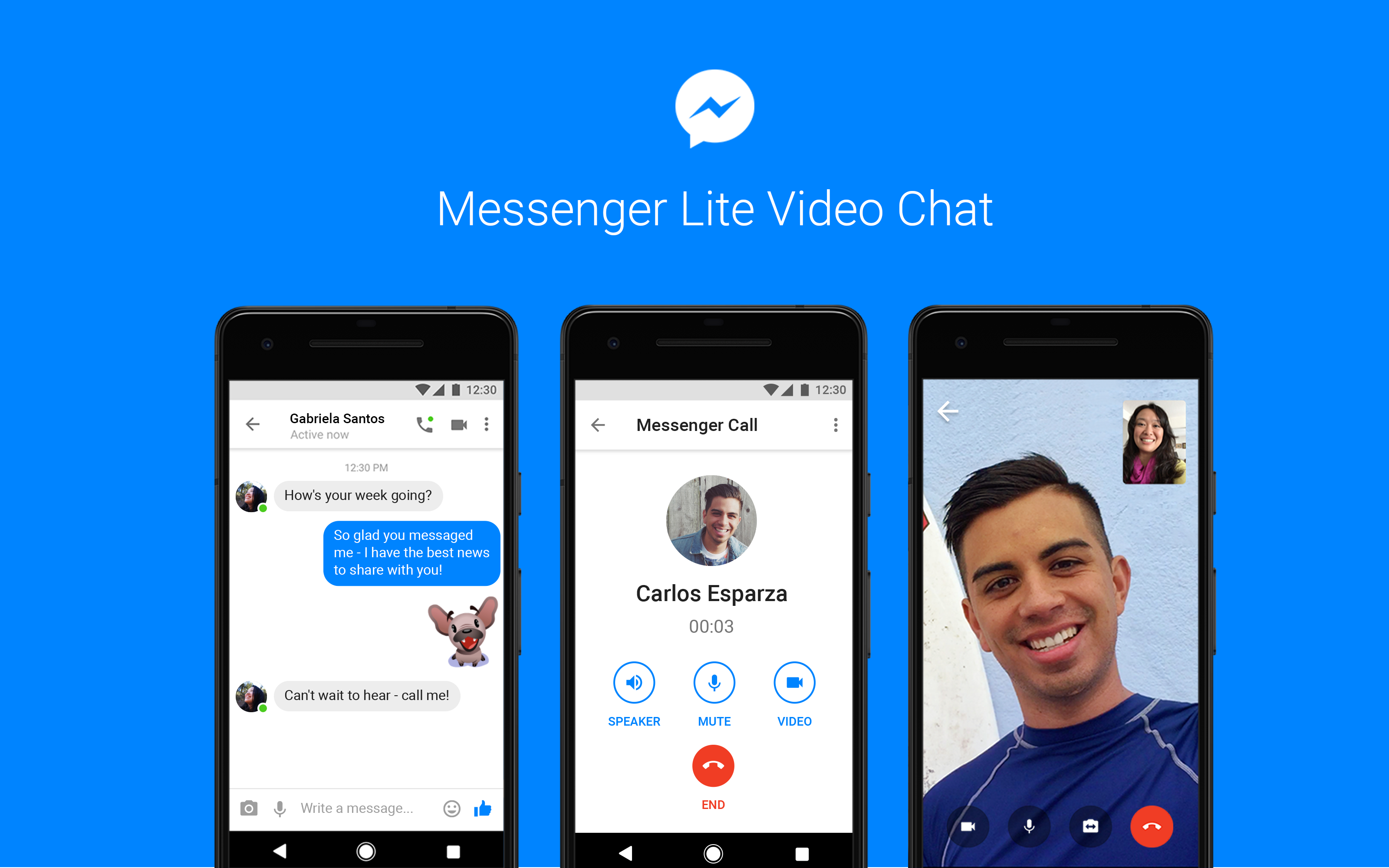 Introducing Video Chat in Messenger Lite - About Facebook