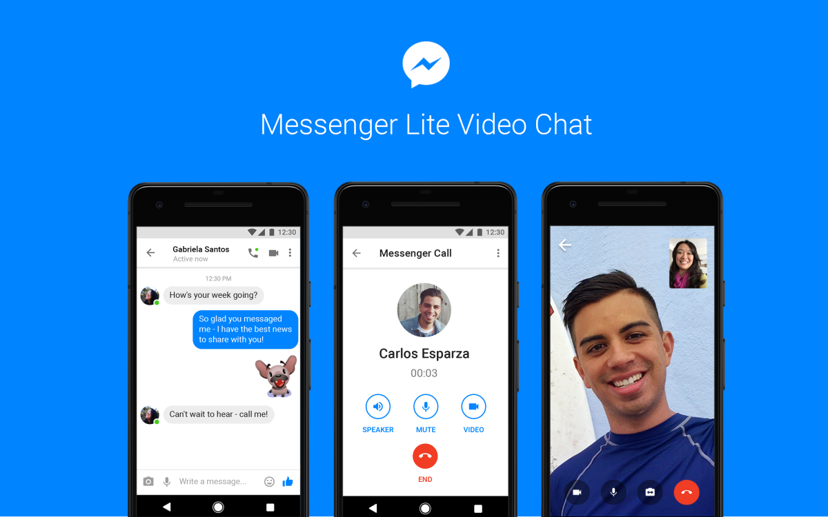 Introducing Video Chat In Messenger Lite About Facebook