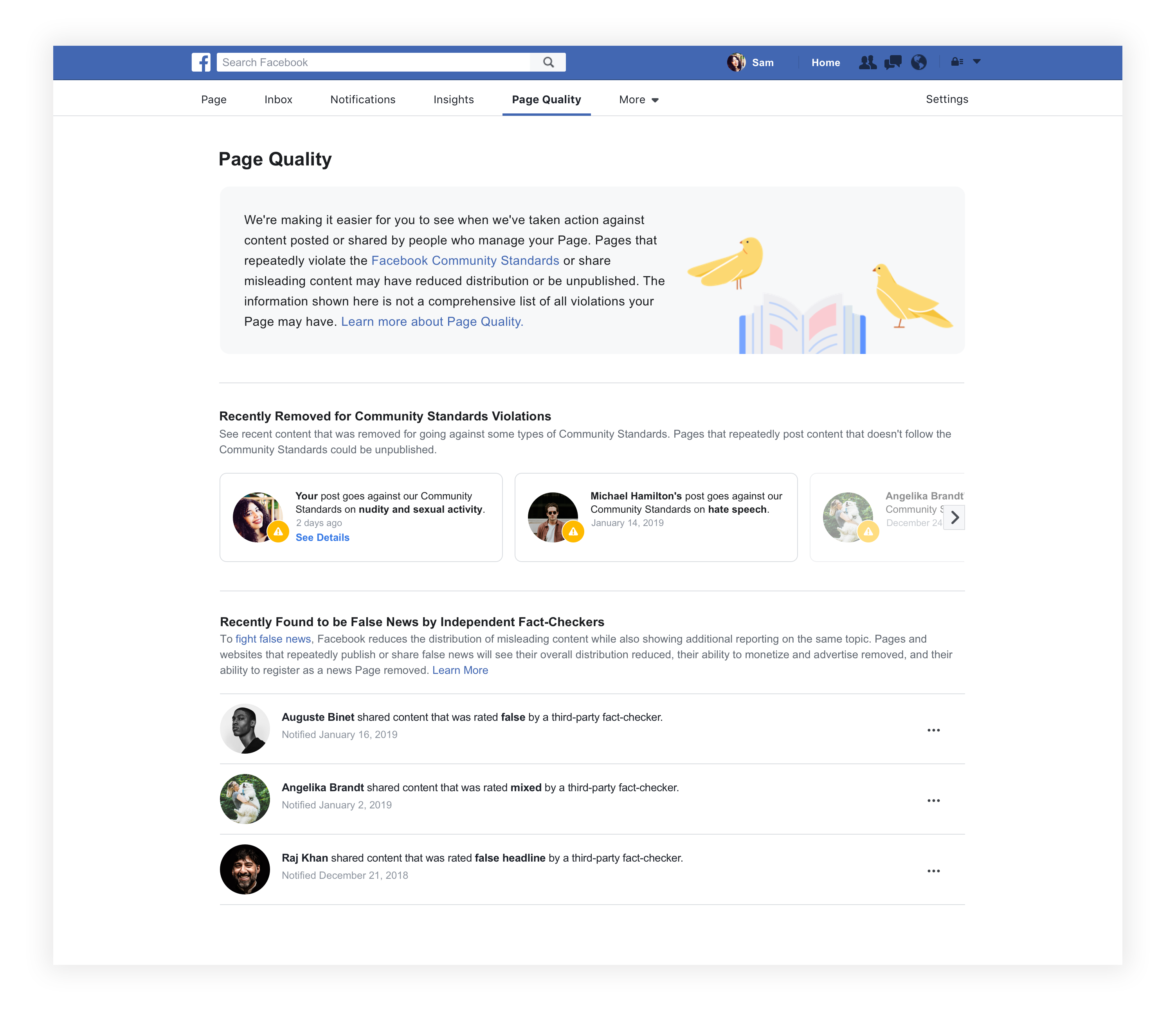 Making Pages More Transparent And Accountable About Facebook