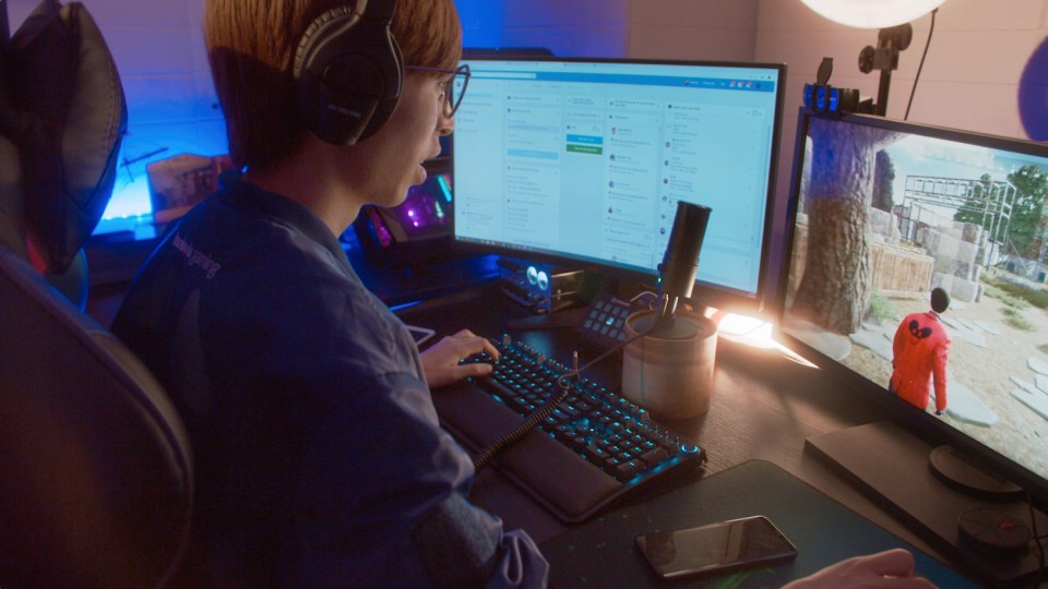 Photo of online gaming