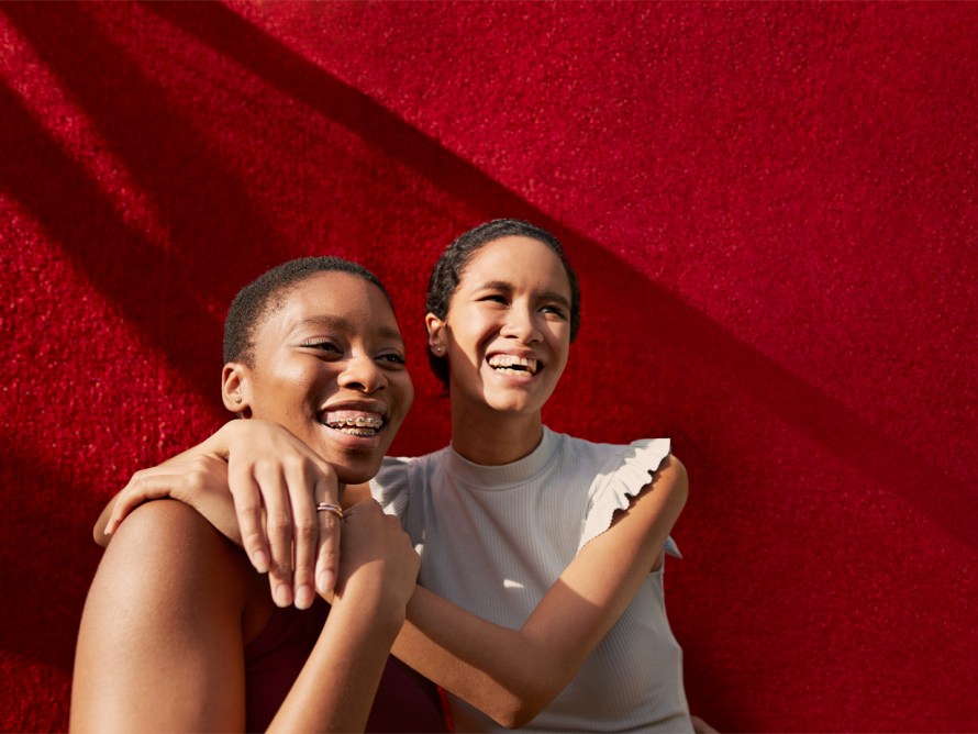 Photo of two women