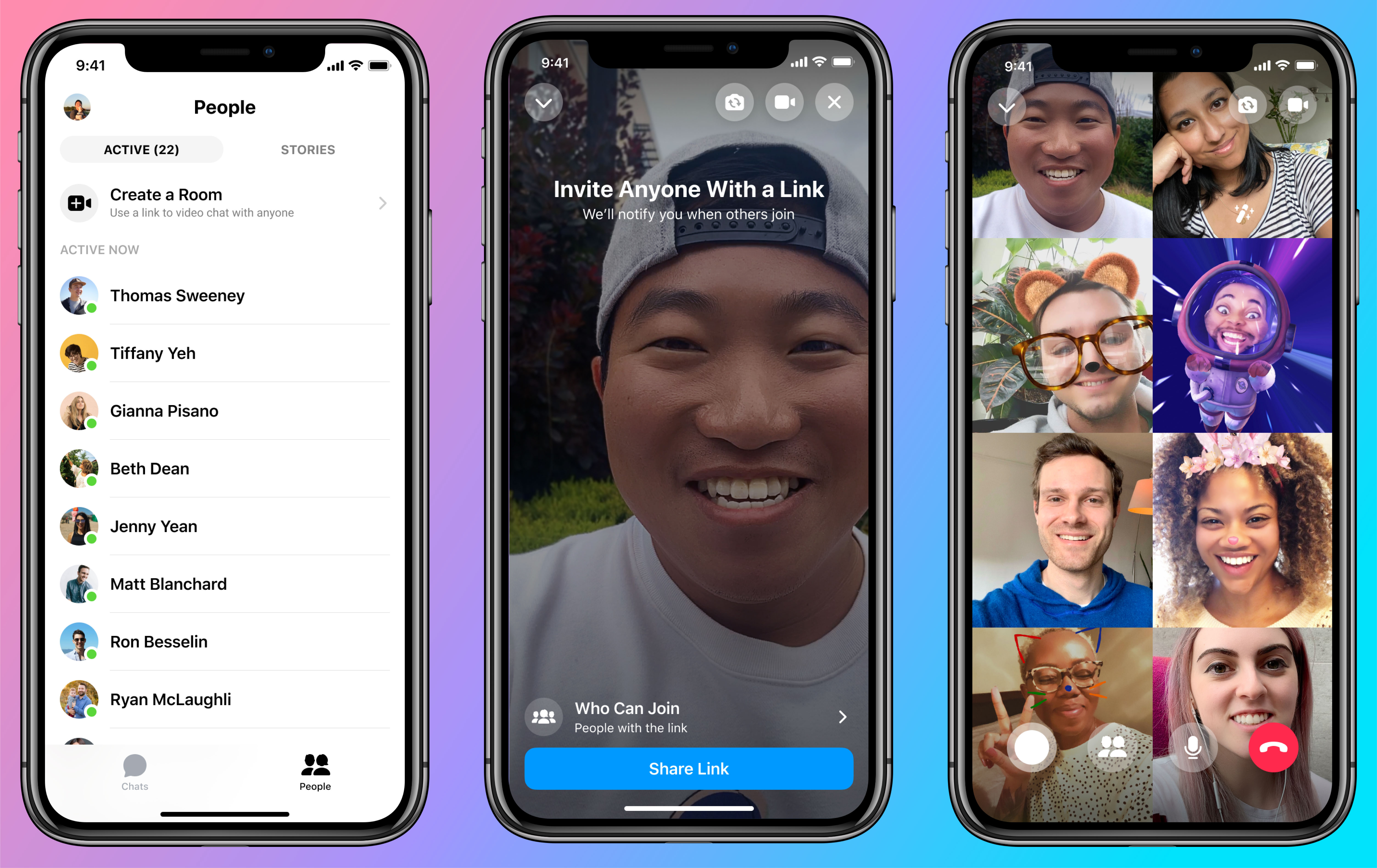Facebook Rooms Video Chat News