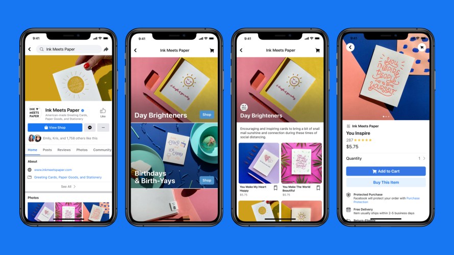 Introducing Facebook Shops Helping Small Businesses Sell Online About Facebook