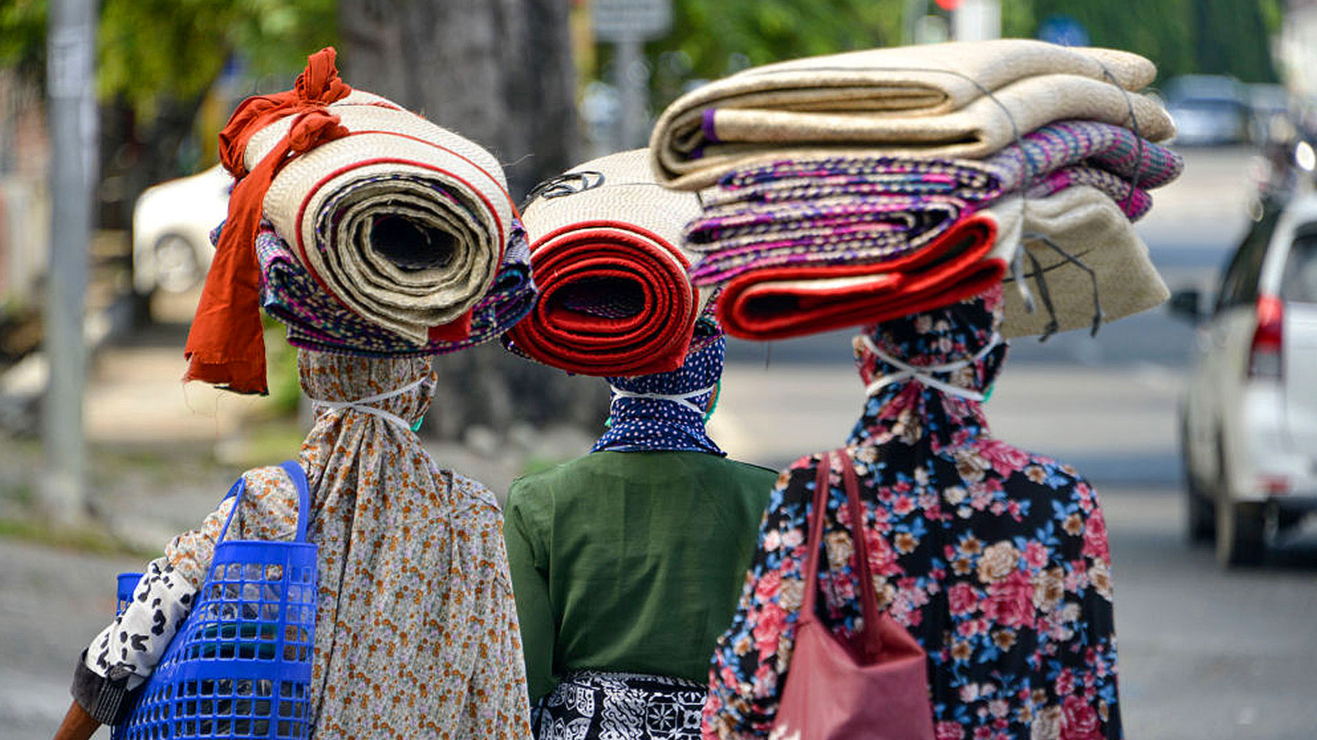 Photo of 3 people in Indonesia