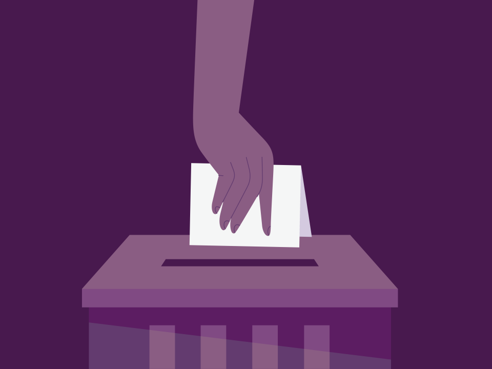 Voting graphic