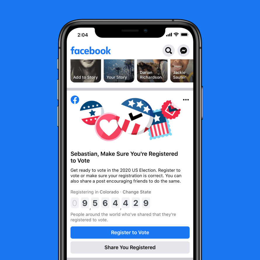 Launching The Largest Voting Information Effort In Us History About Facebook