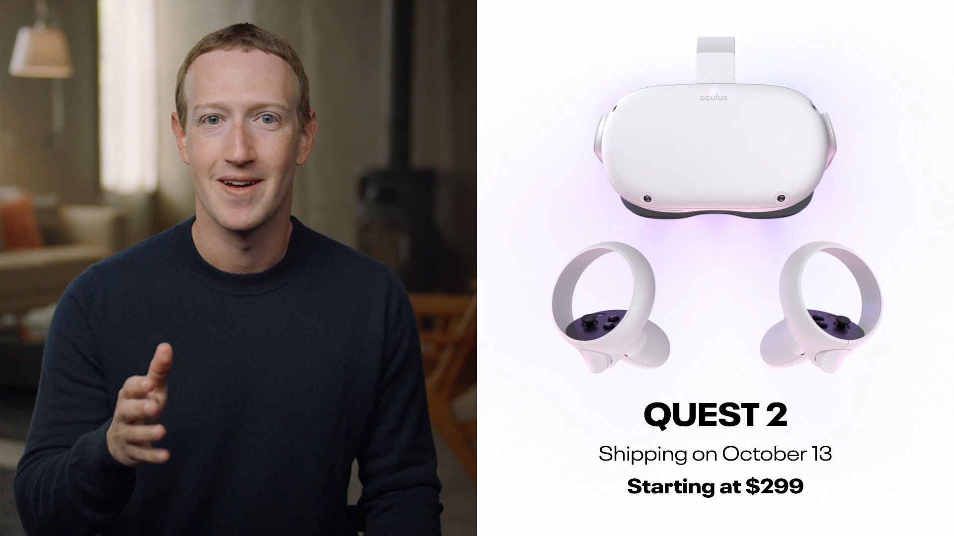 Fremmedgøre ikke noget hund Facebook Connect: Introducing Oculus Quest 2, a Partnership with  EssilorLuxottica and More | Meta