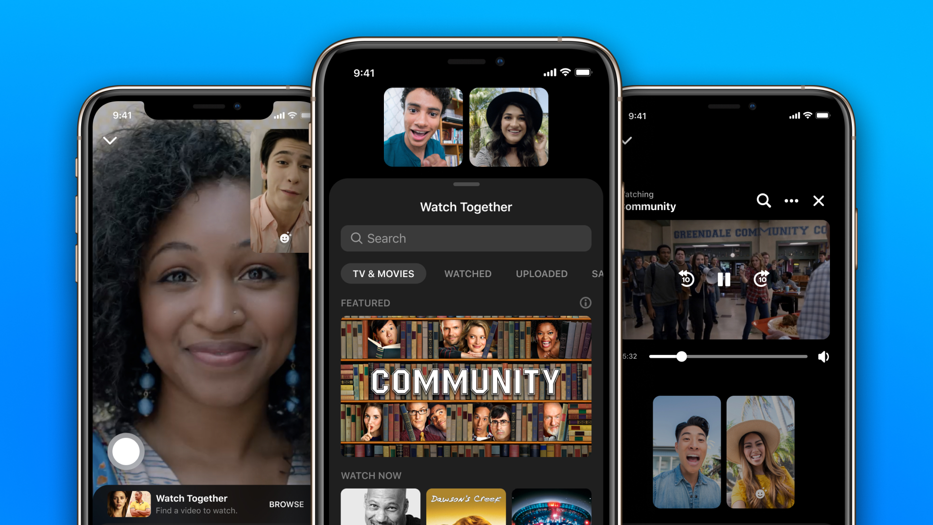 Introducing Watch Together On Messenger About Facebook