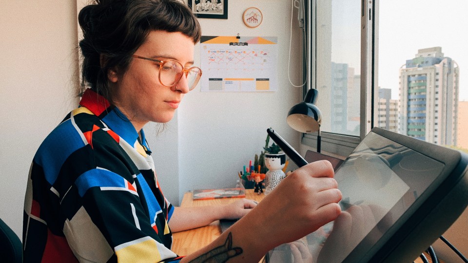 Photo of Camila Rosa, an illustrator who helped create new stickers on Instagram for Latinx and Hispanic Heritage Month.