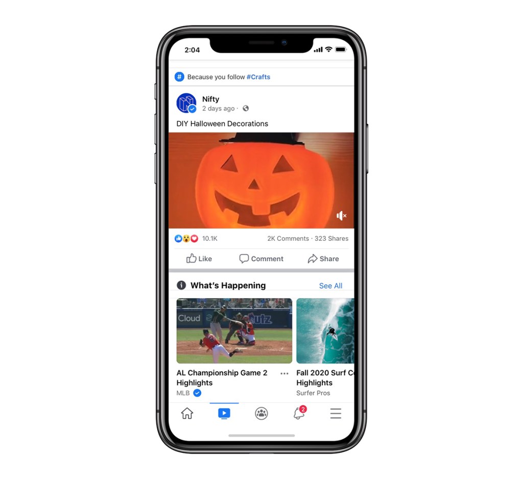 New Ways to Find Videos You’ll Love in Facebook Watch