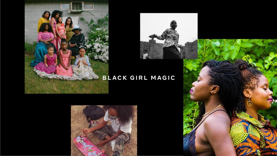 Black Girl Magic photo collage
