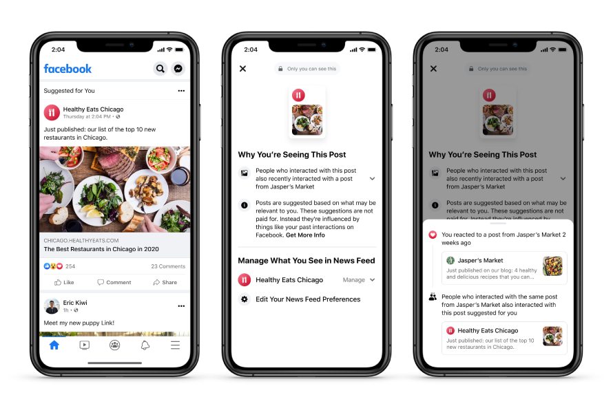 More Control and Context in News Feed | Meta