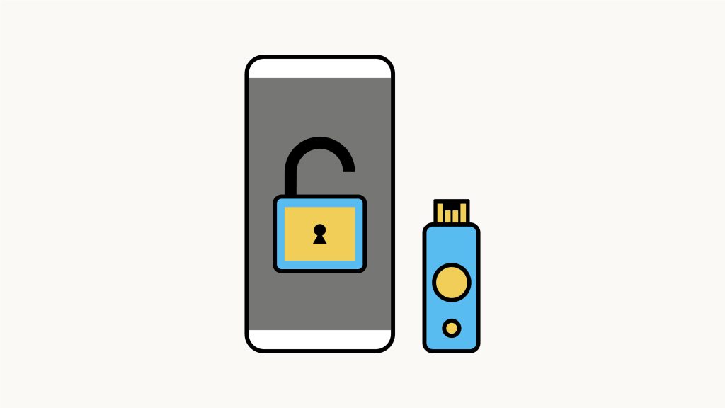 Security keys graphic