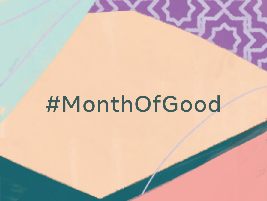 #MonthofGood graphic