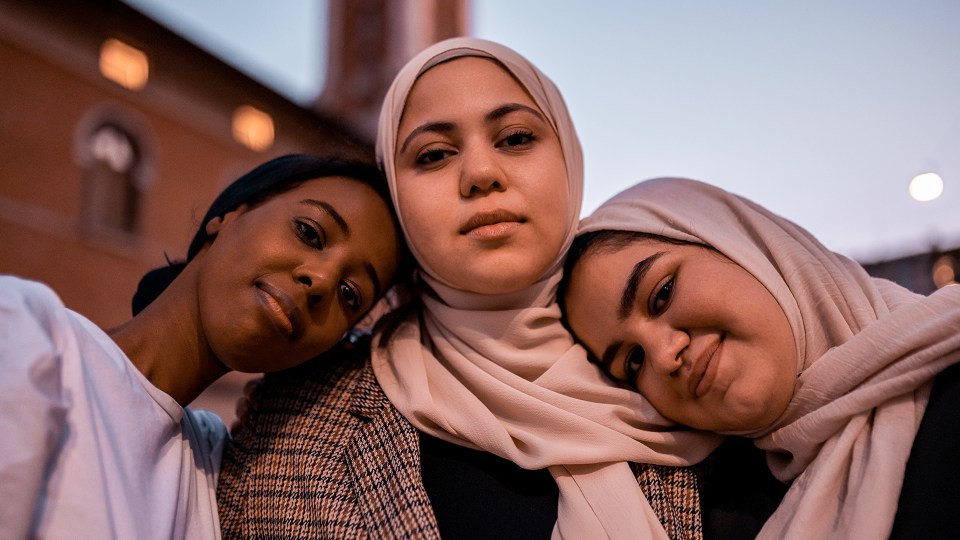 Image of three women