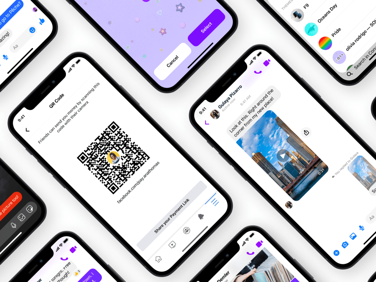 New Chat Themes and More, Now on Messenger