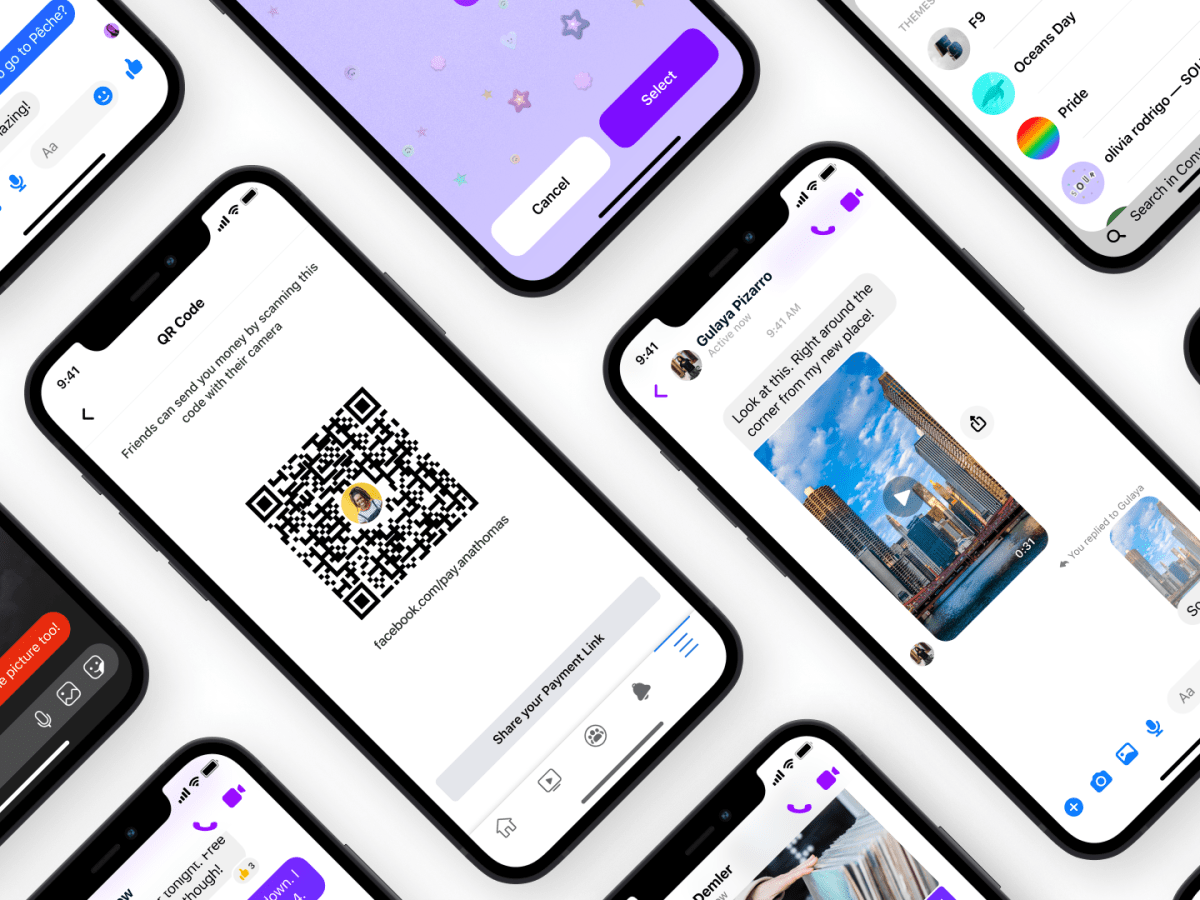 New Chat Themes and More, Now on Messenger | Meta