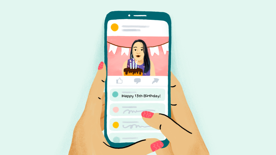 Illustration of AI removing underage accounts