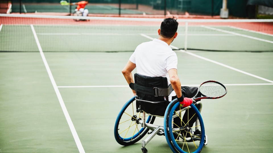 Image representing a Paralympic athlete