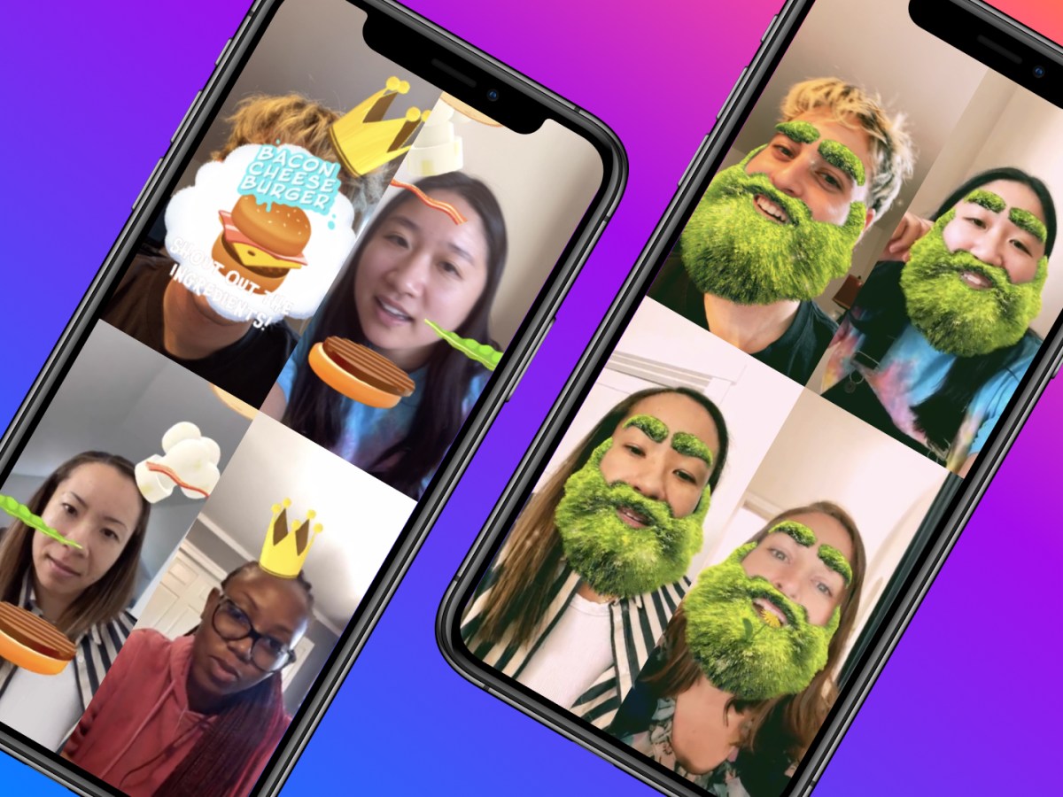 Introducing AR Experiences for Video Calls on Messenger