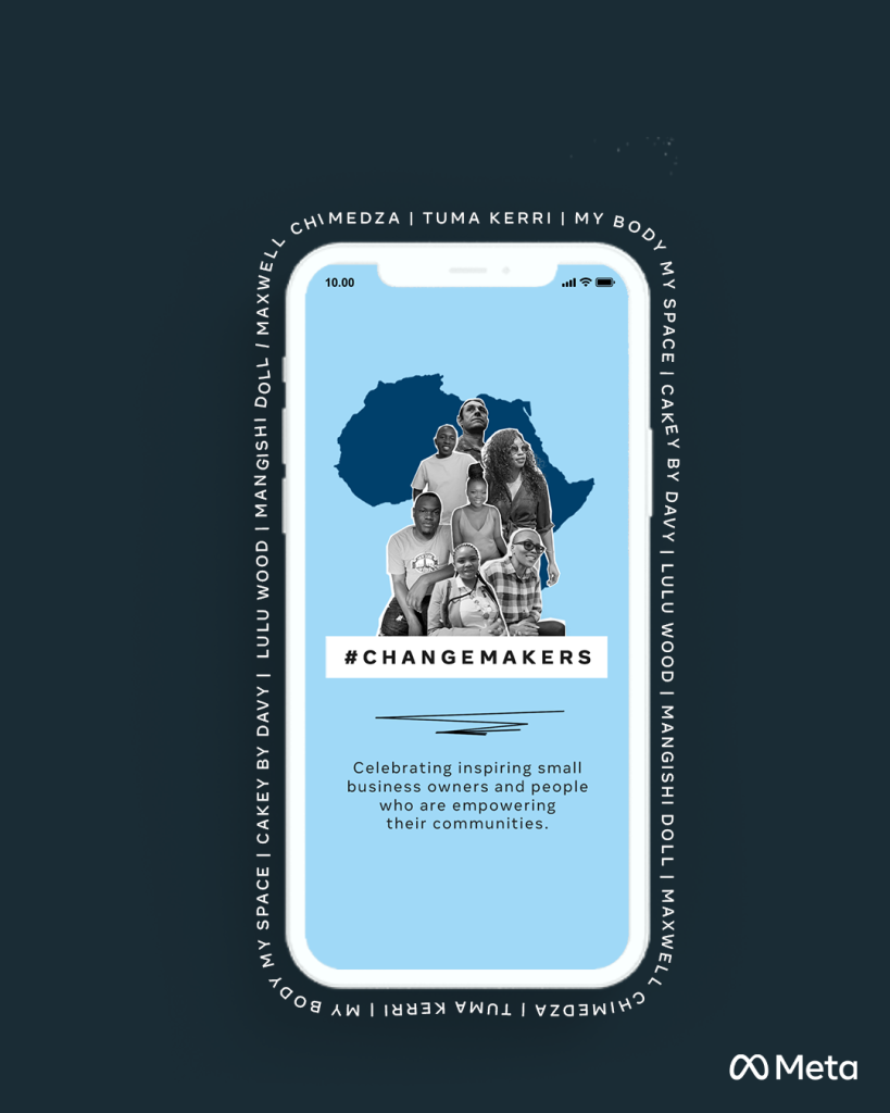 Campaign poster featuring six inspiring leaders from Southern Africa.