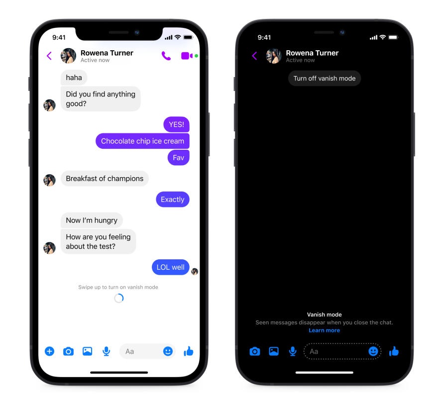 fbchandra Facebook news: Split Payments, Vanish Mode and More on Messenger