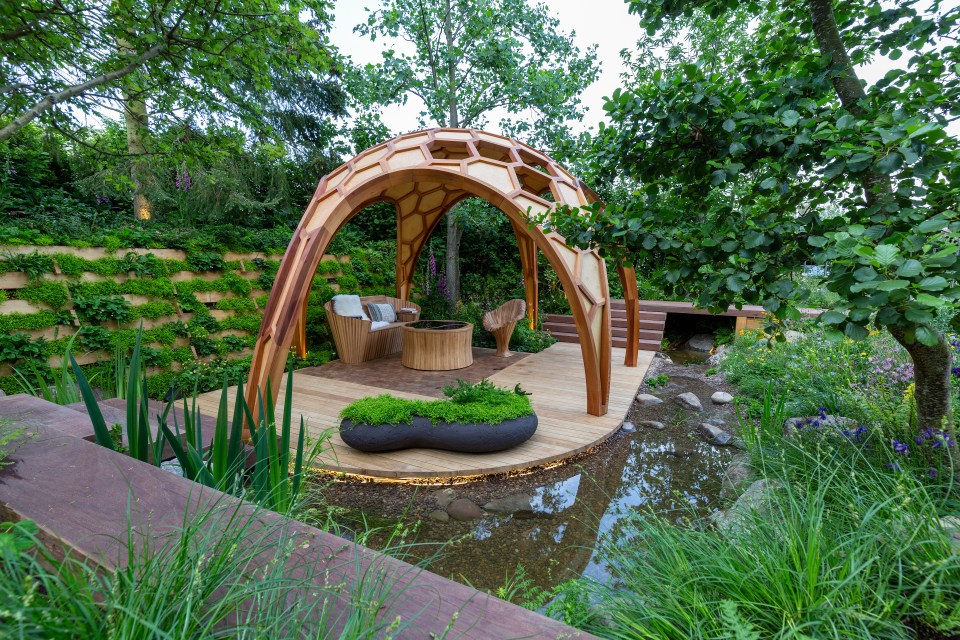 The Meta Garden at RHS Chelsea Flower Garden Show 2022