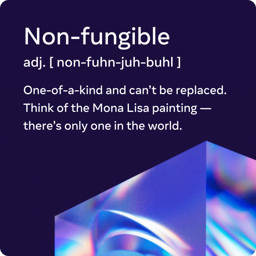 Definition of non fungible