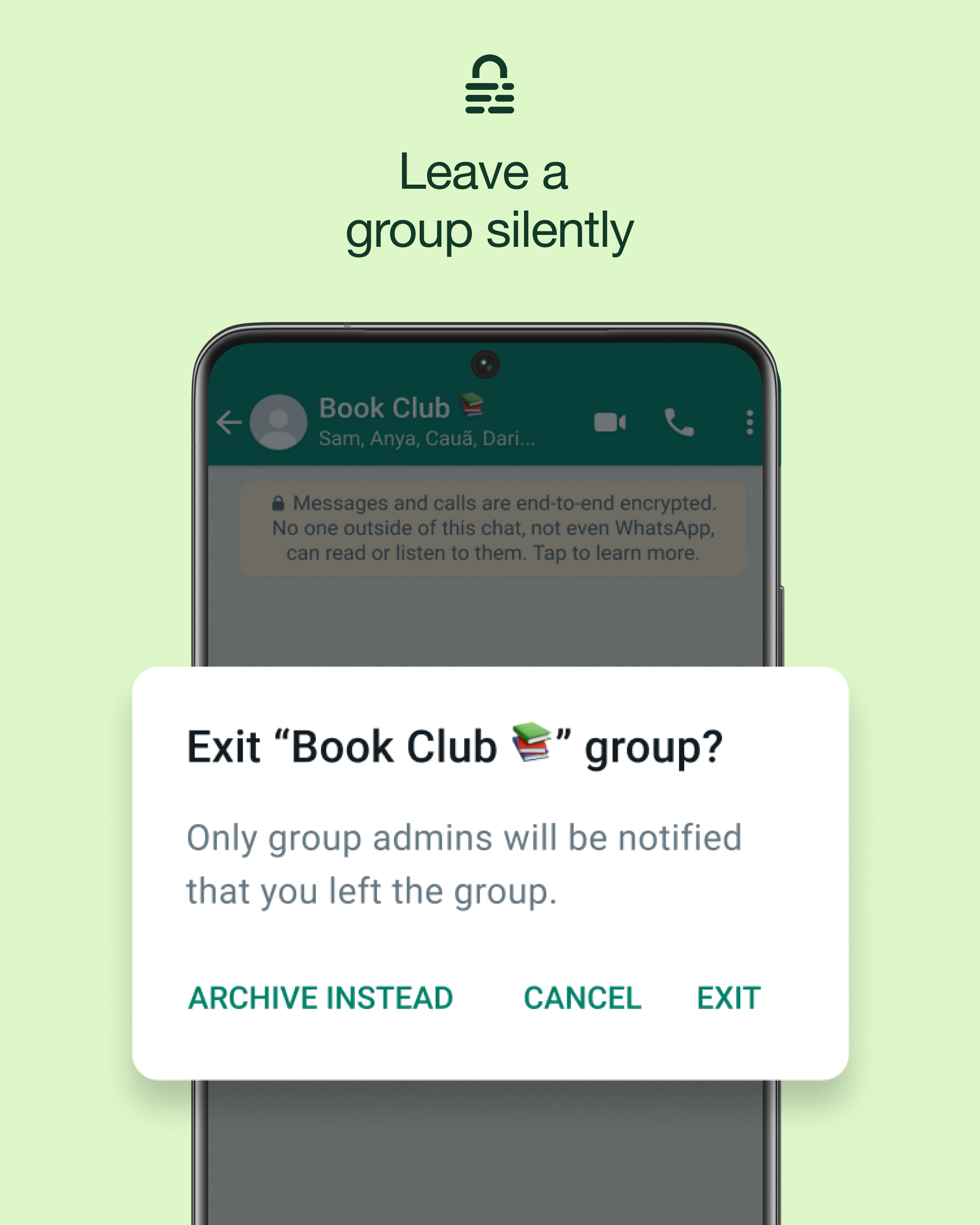 Message Privately  WhatsApp Features