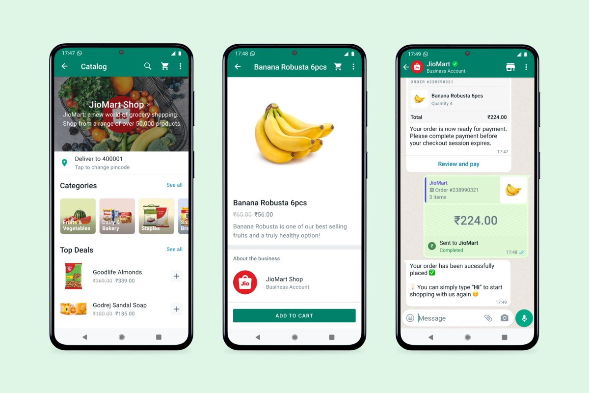 Introducing the First End-to-End Shopping Experience on WhatsApp