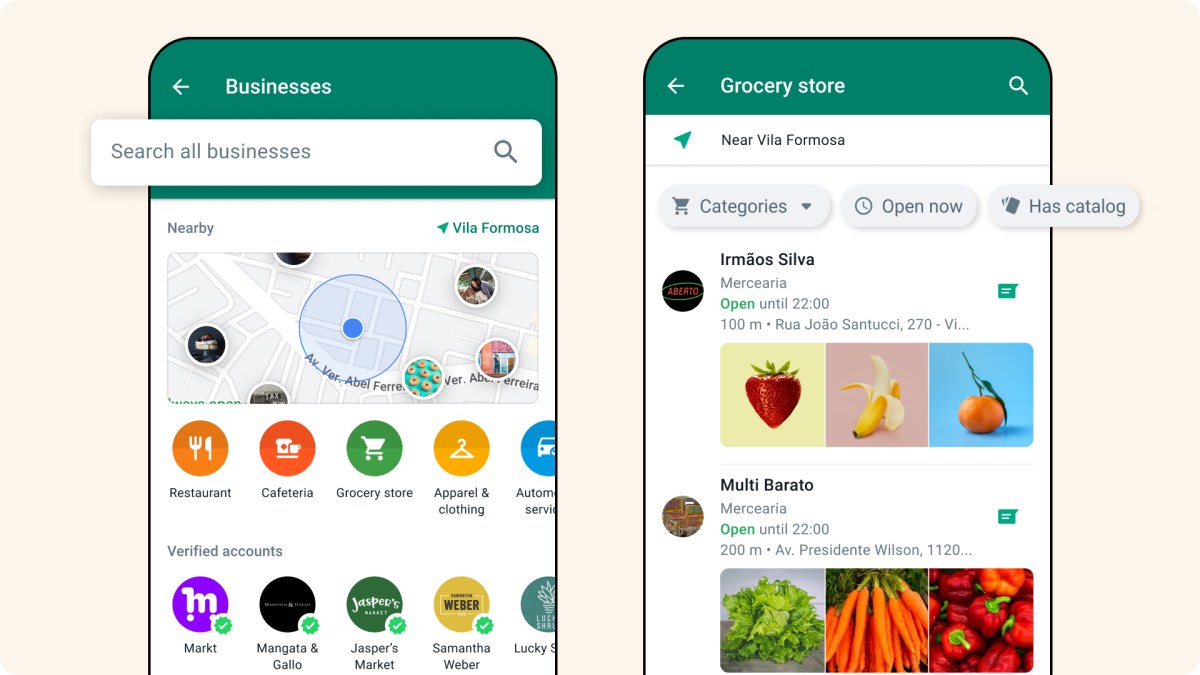 New Ways to Find and Buy from Businesses on WhatsApp