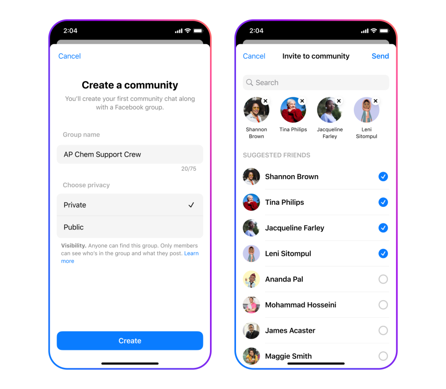 Introducing Community Chats: Connecting Your Community in Real Time on  Messenger and Facebook